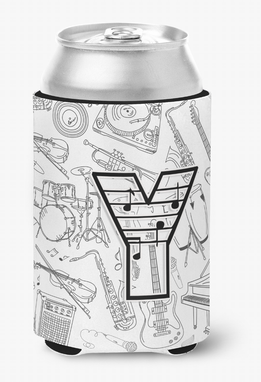 Musical Note Letters Can or Bottle Hugger - 615872969470