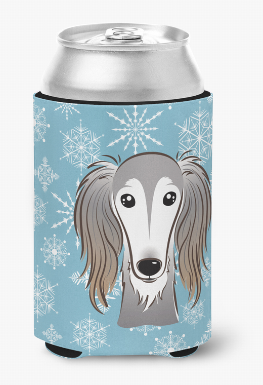 Snowflake Dog Design Can or Bottle Hugger - 638508107633