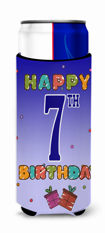 Happy Birthday Ultra Hugger for slim cans - 638508062727