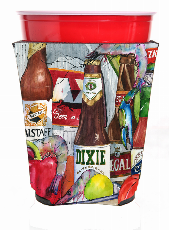 New Orleans Beers and Spices Red Solo Cup Hugger - 615872528349