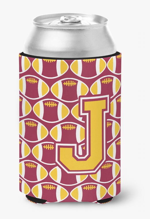 Letter Football Can or Bottle Hugger - 638508282613