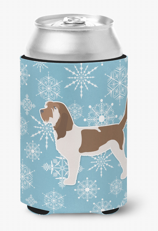 Winter Snowflake Dog Design Can or Bottle Hugger - 638508504739