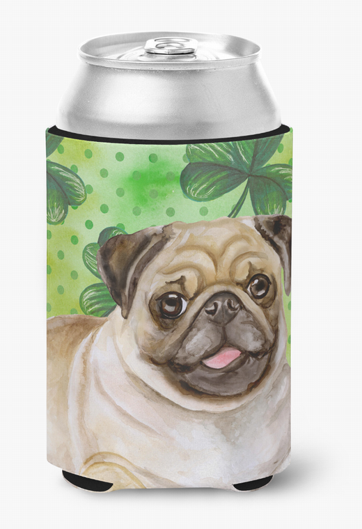 St Patrick's With Dog Can or Bottle Hugger - 652259206285