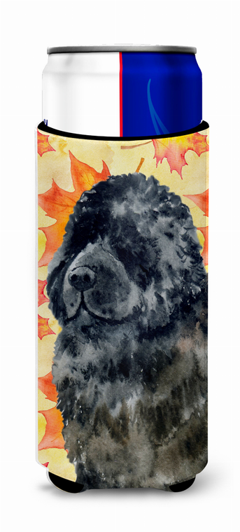 Dog with Fall Design Ultra Hugger for slim cans - 652259173228