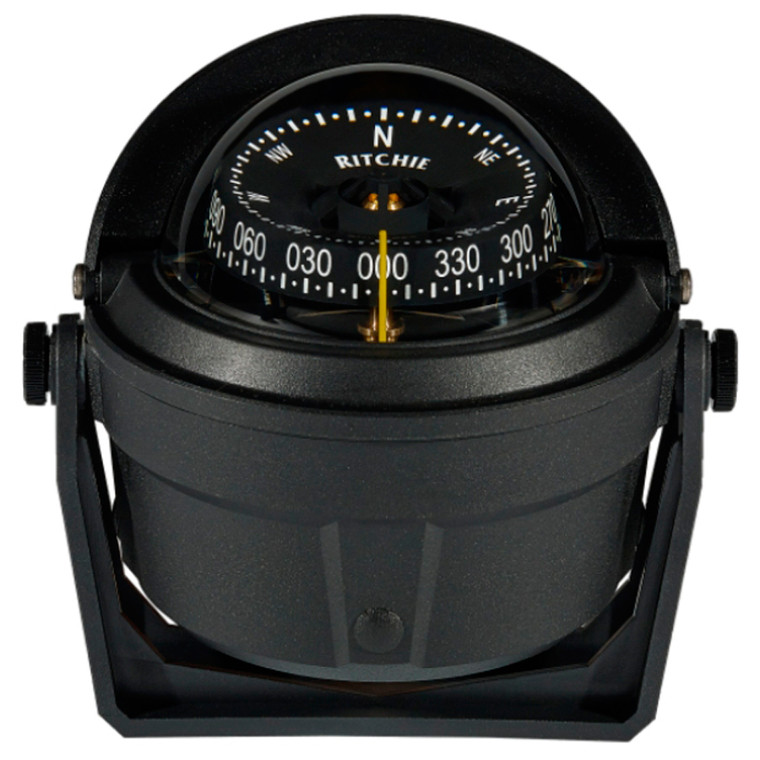 Ritchie B-81-WM Voyager Bracket Mount Compass - Wheelmark Approved f/Lifeboat & Rescue Boat Use - 010342140760