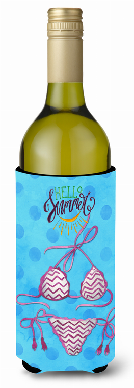 Swimsuit Polkadot Wine Bottle Hugger - 638508903594