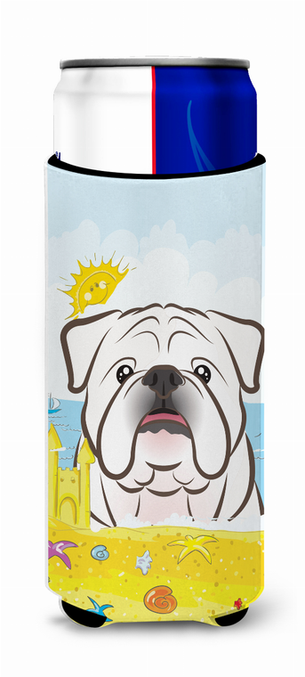 Dog Summer Beach Ultra Hugger for slim cans - 638508203151