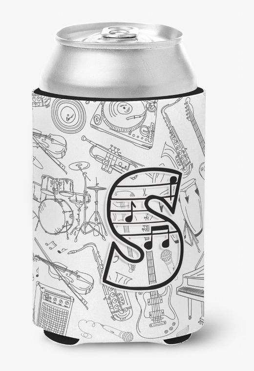 Musical Note Letters Can or Bottle Hugger - 615872969418