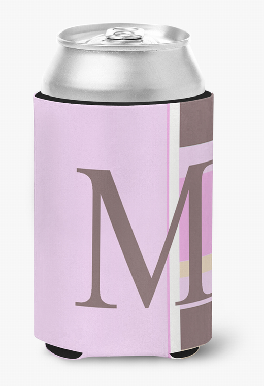 Monogram Letter Can or Bottle Hugger - 617375996441