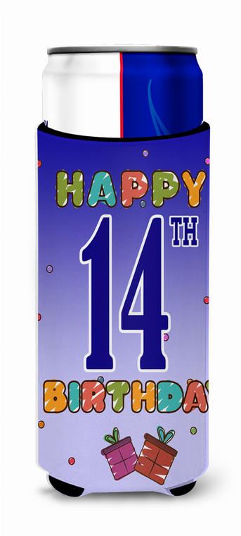 Happy Birthday Ultra Hugger for slim cans - 638508062796