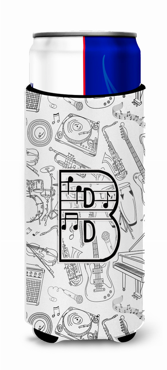 Letter Musical Note Letters Ultra Hugger for slim cans - 638508022448