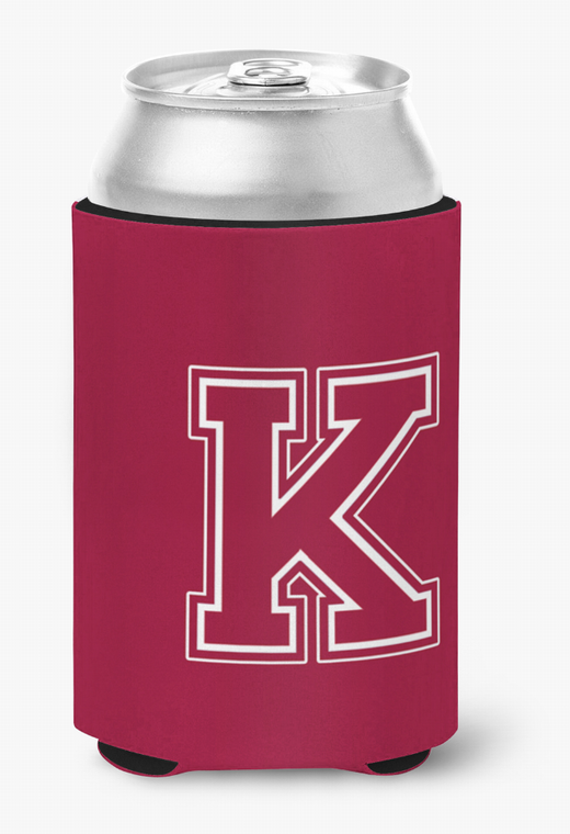 Monogram Letter Can or Bottle Hugger - 705332001052