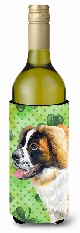 Dog with St Patrick's Design Wine Bottle Hugger - 652259169825