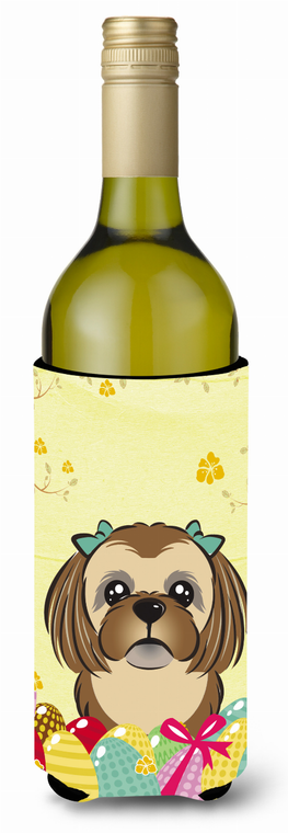 Dog Art Easter Egg Hunt Wine Bottle Hugger - 638508207784