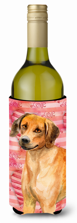 Dog with Love Design Wine Bottle Hugger - 652259164578