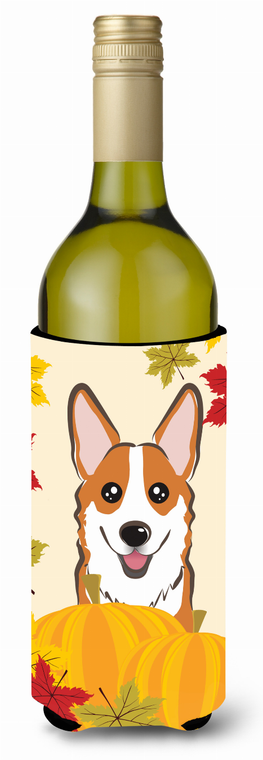 Thanksgiving Dog Design Wine Bottle Hugger - 638508209078