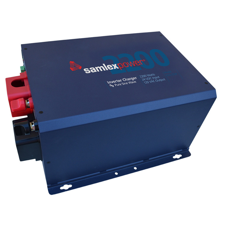 Samlex 2200W Pure Sine Inverter/Charger - 24V - 622988079443