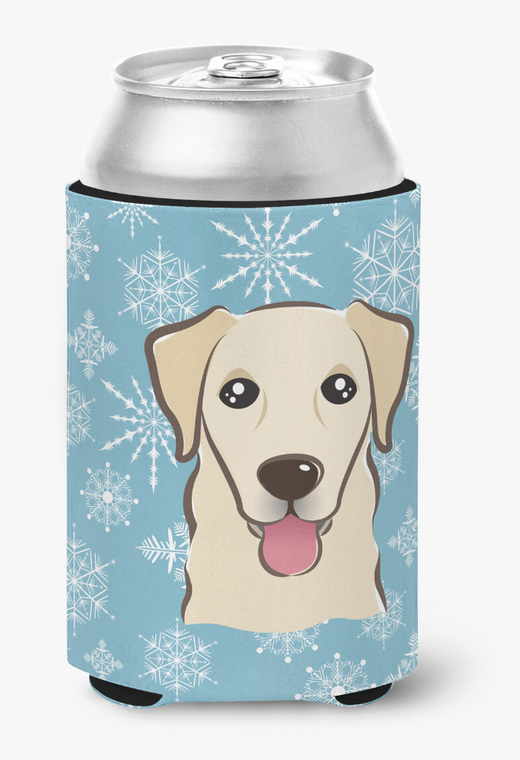 Snowflake Dog Design Can or Bottle Hugger - 638508107862