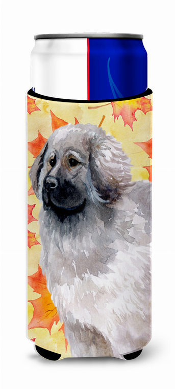 Dog with Fall Design Ultra Hugger for slim cans - 652259173242