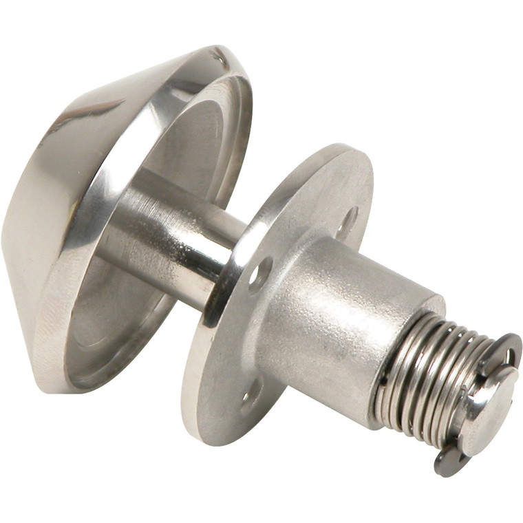 Whitecap Spring Loaded Cleat - 316 Stainless Steel - 725060697013