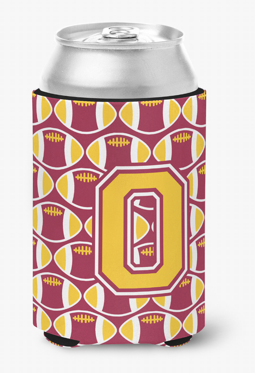 Letter Football Can or Bottle Hugger - 638508282668