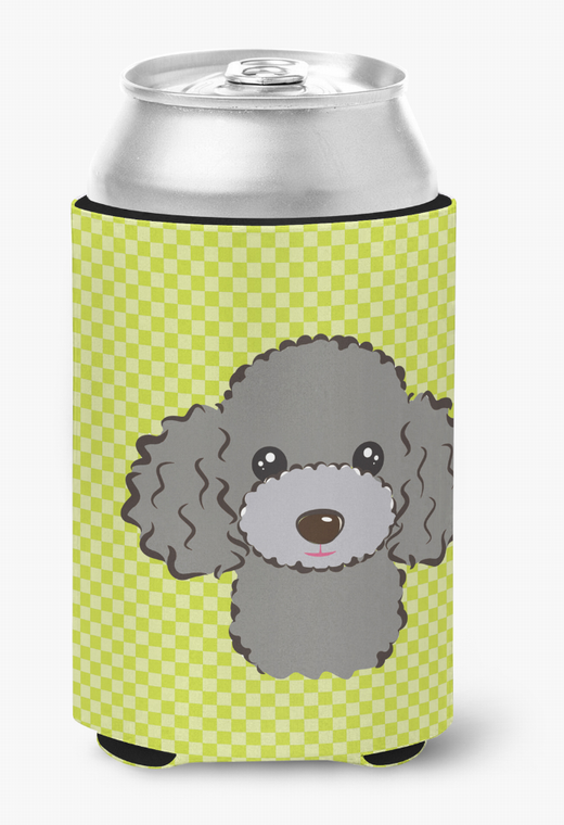 Dog Face Checkerboard Can or Bottle Hugger - 615872894147