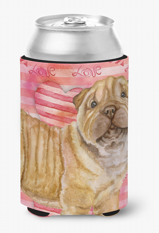 Love Design With Dog Can or Bottle Hugger - 652259205424