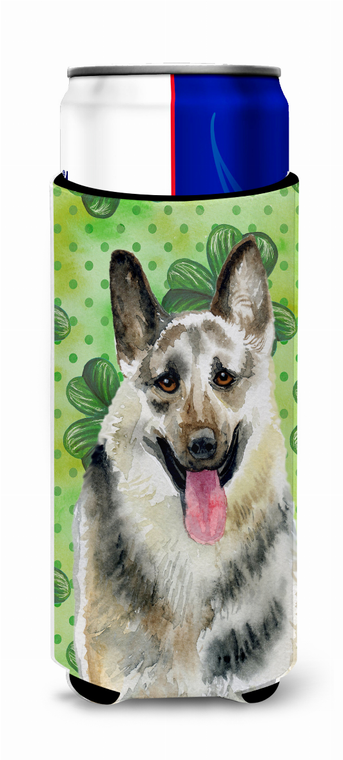 Dog with St Patrick's Design Ultra Hugger for slim cans - 652259167784