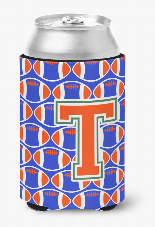 Letter Football Can or Bottle Hugger - 638508283238