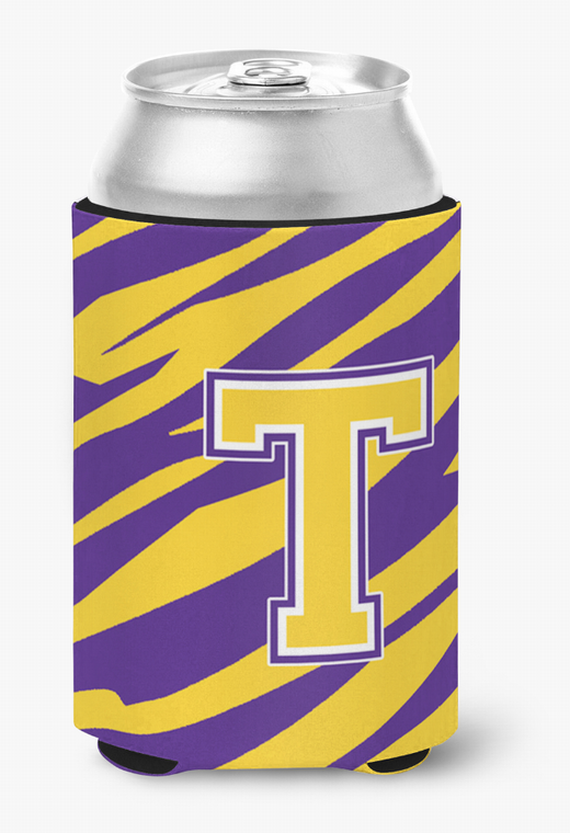 Monogram Letter Can or Bottle Hugger - 617375998223