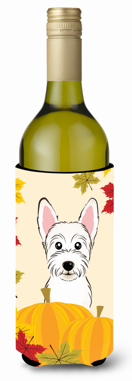 Thanksgiving Dog Design Wine Bottle Hugger - 638508208798