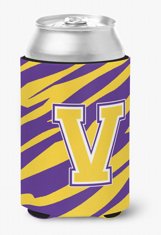 Monogram Letter Can or Bottle Hugger - 617375998247