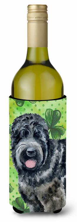 Dog with St Patrick's Design Wine Bottle Hugger - 652259169801