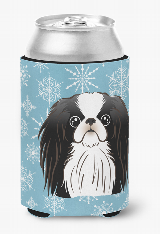 Snowflake Dog Design Can or Bottle Hugger - 638508107640