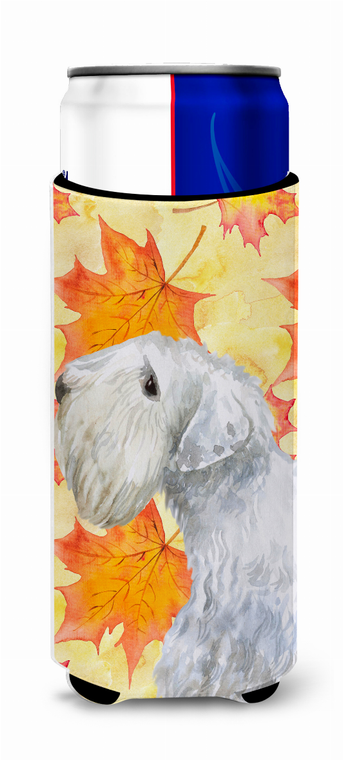 Dog with Fall Design Ultra Hugger for slim cans - 652259173358