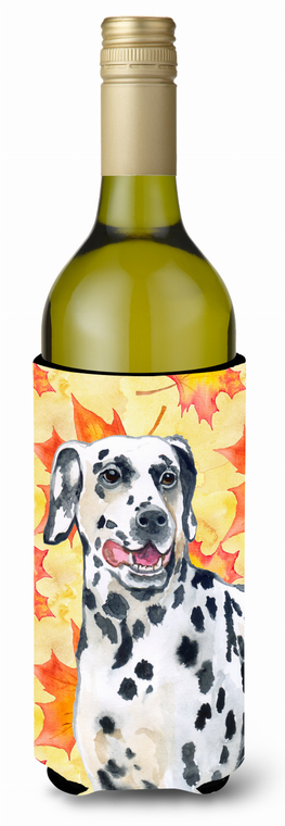 Dog with Fall Design Wine Bottle Hugger - 652259174782