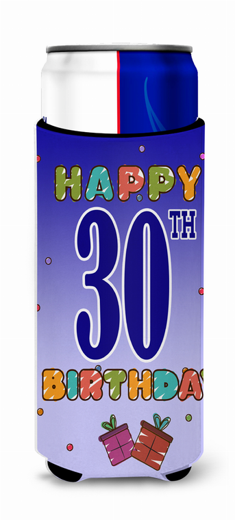 Happy Birthday Ultra Hugger for slim cans - 638508062864