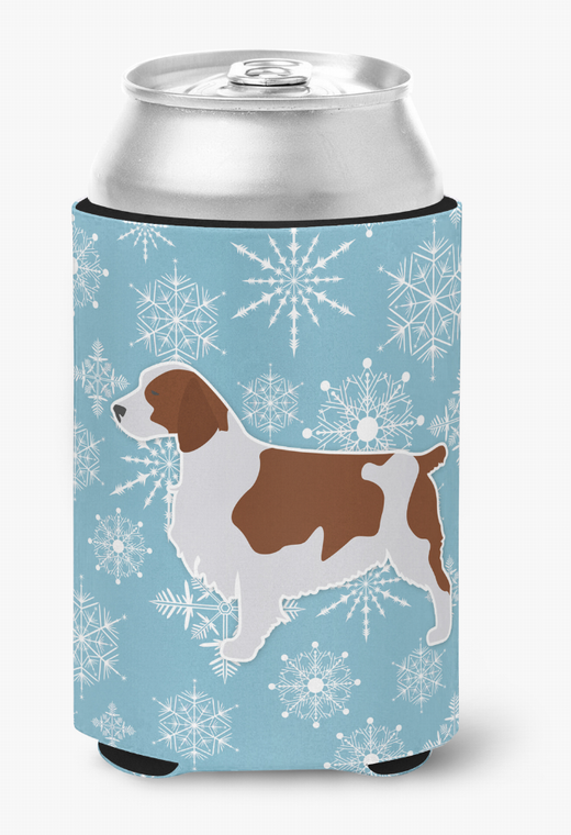 Winter Snowflake Dog Design Can or Bottle Hugger - 638508504838
