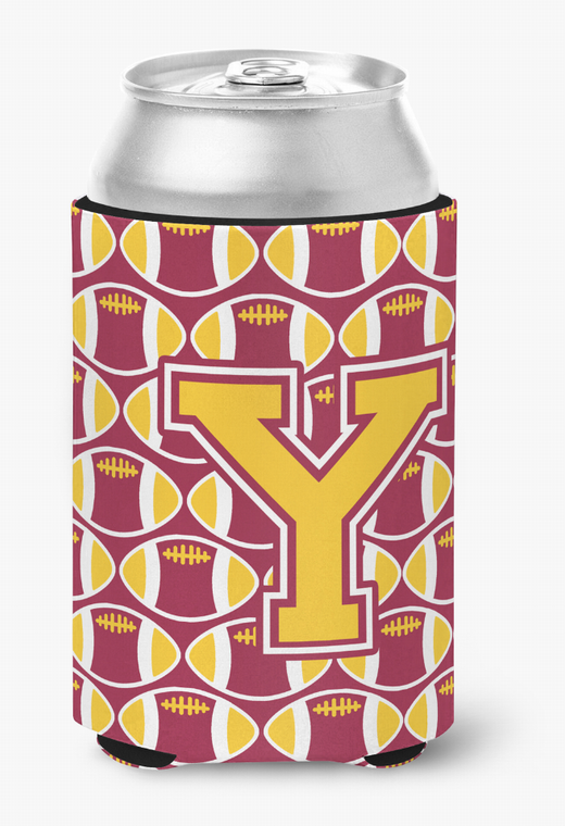 Letter Football Can or Bottle Hugger - 638508282767