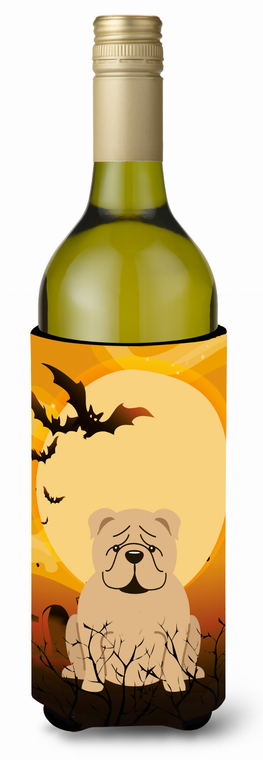 Halloween with Dog Design Wine Bottle Hugger - 638508541895