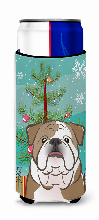 Christmas Tree and Dog Ultra Hugger for slim cans - 638508105677