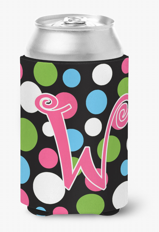 Monogram Letter Can or Bottle Hugger - 705332002660