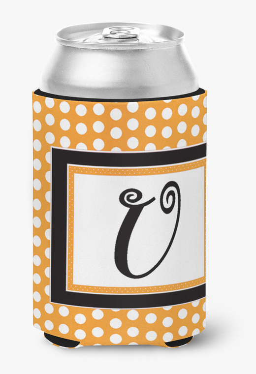 Monogram Letter Can or Bottle Hugger - 705332001403
