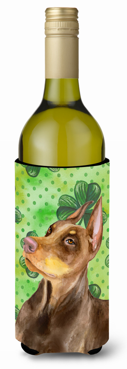 Dog with St Patrick's Design Wine Bottle Hugger - 652259170128