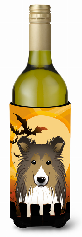 Halloween with Dog Design Wine Bottle Hugger - 638508120175
