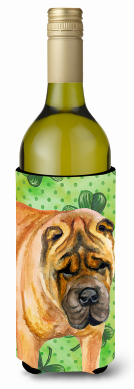 Dog with St Patrick's Design Wine Bottle Hugger - 652259169641