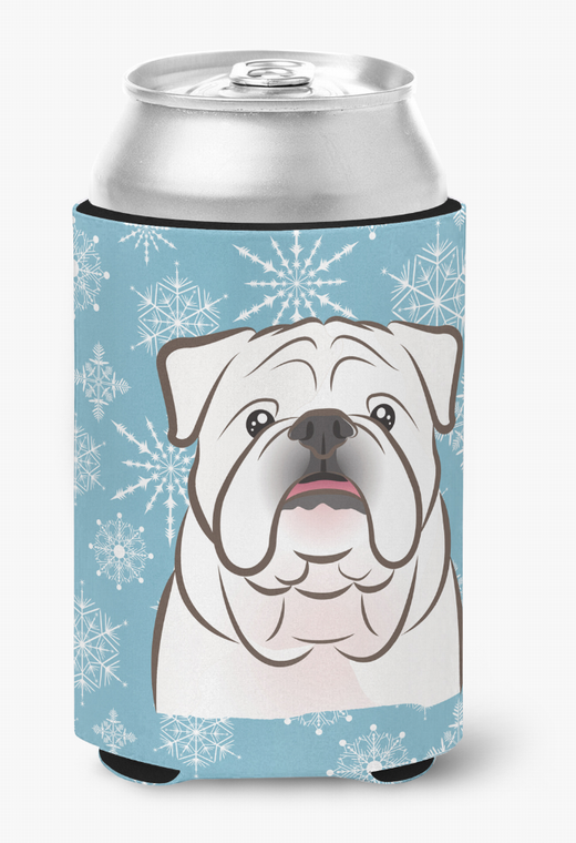 Snowflake Dog Design Can or Bottle Hugger - 638508107541