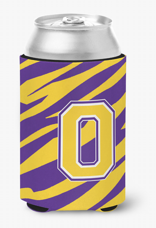 Monogram Letter Can or Bottle Hugger - 617375998179