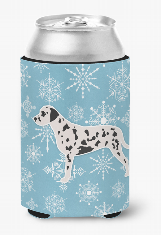 Winter Snowflake Dog Design Can or Bottle Hugger - 638508504661