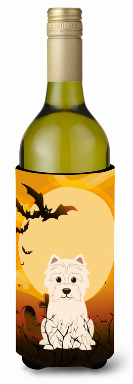 Halloween with Dog Design Wine Bottle Hugger - 638508541079